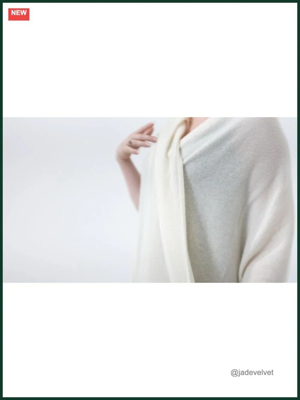 Luxury Cashmere Wrap Scarf Stole Knitted Shawl for Women